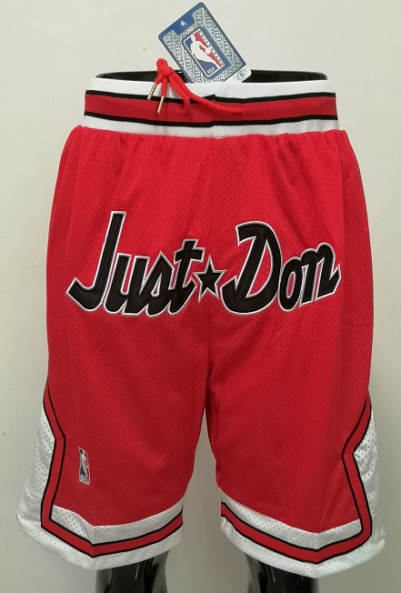 2020 Men NBA Chicago Bulls red 05 shorts->chicago bulls->NBA Jersey